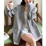 上品フェミニンミドル丈ジャケットウエストマークベルト付ノーカラー羽織り大人可愛い… | SUNSHINE CLOSET | 詳細画像4 