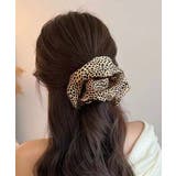 レオパード柄シュシュ ボリューム 髪飾り | SUNSHINE CLOSET | 詳細画像5 