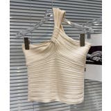 リブニットアシンメトリータンクトップ ヘルシーセクシー ショート丈 | SUNSHINE CLOSET | 詳細画像28 