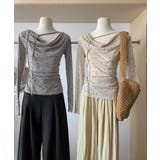 きれいめ シアートップス長袖 チョーカーリボン | SUNSHINE CLOSET | 詳細画像15