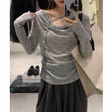 きれいめ シアートップス長袖 チョーカーリボン | SUNSHINE CLOSET | 詳細画像6