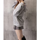 フーディパーカーレディース 薄手スウェットブルゾン ドロップショルダー | SUNSHINE CLOSET | 詳細画像20 