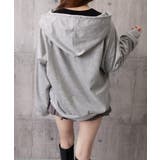 フーディパーカーレディース 薄手スウェットブルゾン ドロップショルダー | SUNSHINE CLOSET | 詳細画像22 