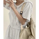 ジップアップパーカー クロップド丈トップス夏 ハイウエストショートパンツ | SUNSHINE CLOSET | 詳細画像14
