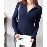 ハーフボタンカットソー長袖タイトtシャツ | SUNSHINE CLOSET | 詳細画像22 