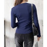 ハーフボタンカットソー長袖タイトtシャツ | SUNSHINE CLOSET | 詳細画像25 