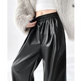 フェイクレザーワイドパンツ ハイウエスト | SUNSHINE CLOSET | 詳細画像2 