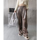 フェイクレザーワイドパンツ ハイウエスト | SUNSHINE CLOSET | 詳細画像20 