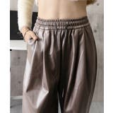 フェイクレザーワイドパンツ ハイウエスト | SUNSHINE CLOSET | 詳細画像24 