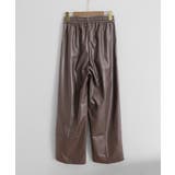 フェイクレザーワイドパンツ ハイウエスト | SUNSHINE CLOSET | 詳細画像27 