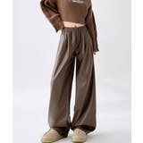 フェイクレザーワイドパンツ ハイウエスト | SUNSHINE CLOSET | 詳細画像8 