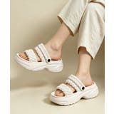 春夏スポサンかわいい 2wayサンダル 軽量コンフォートサンダル | SUNSHINE CLOSET | 詳細画像4 