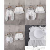 体型カバー水着レディース フリルトップス シアースリーブ付き | SUNSHINE CLOSET | 詳細画像24 