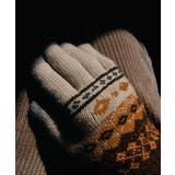 ジャカードニット手袋スマホ対応手袋裏起毛 | SUNSHINE CLOSET | 詳細画像15