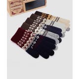 ジャカードニット手袋スマホ対応手袋裏起毛 | SUNSHINE CLOSET | 詳細画像19