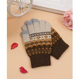 ジャカードニット手袋スマホ対応手袋裏起毛 | SUNSHINE CLOSET | 詳細画像7