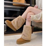 フェイクムートンブーツ 厚底ファーブーツ | SUNSHINE CLOSET | 詳細画像1 
