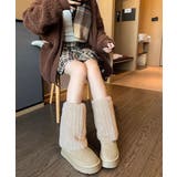 フェイクムートンブーツ 厚底ファーブーツ | SUNSHINE CLOSET | 詳細画像9 