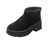 厚底ムートンブーツチャンキーヒールブーツ | SUNSHINE CLOSET | 詳細画像22