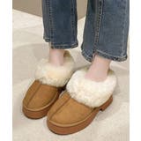 スエード調 ショートムートンブーツ厚底靴 | SUNSHINE CLOSET | 詳細画像11 