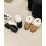 スエード調 ショートムートンブーツ厚底靴 | SUNSHINE CLOSET | 詳細画像18 