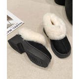 スエード調 ショートムートンブーツ厚底靴 | SUNSHINE CLOSET | 詳細画像21 