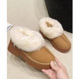 スエード調 ショートムートンブーツ厚底靴 | SUNSHINE CLOSET | 詳細画像22 