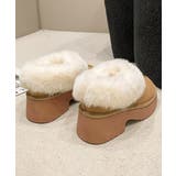 スエード調 ショートムートンブーツ厚底靴 | SUNSHINE CLOSET | 詳細画像24 