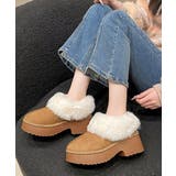 スエード調 ショートムートンブーツ厚底靴 | SUNSHINE CLOSET | 詳細画像7 