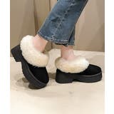 スエード調 ショートムートンブーツ厚底靴 | SUNSHINE CLOSET | 詳細画像9 