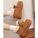 厚底ムートンブーツもこもこショートブーツ | SUNSHINE CLOSET | 詳細画像18 