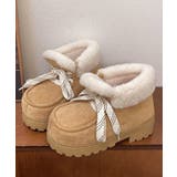 厚底ムートンブーツもこもこショートブーツ | SUNSHINE CLOSET | 詳細画像24 