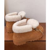 厚底ムートンブーツもこもこショートブーツ | SUNSHINE CLOSET | 詳細画像27 