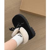 厚底ムートンブーツもこもこショートブーツ | SUNSHINE CLOSET | 詳細画像6 