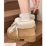 厚底ムートンブーツもこもこショートブーツ | SUNSHINE CLOSET | 詳細画像8 