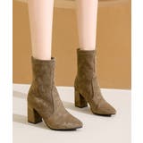 ショートブーツ スエードストレッチブーツ | SUNSHINE CLOSET | 詳細画像1