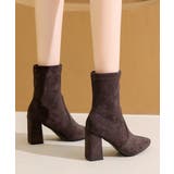 ショートブーツ スエードストレッチブーツ | SUNSHINE CLOSET | 詳細画像10