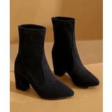 ショートブーツ スエードストレッチブーツ | SUNSHINE CLOSET | 詳細画像15