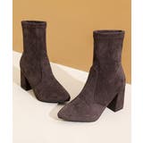 ショートブーツ スエードストレッチブーツ | SUNSHINE CLOSET | 詳細画像20