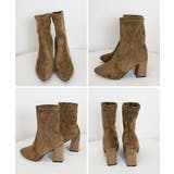 ショートブーツ スエードストレッチブーツ | SUNSHINE CLOSET | 詳細画像21