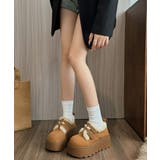 ダブルベルトボアムートンシューズ 厚底靴 | SUNSHINE CLOSET | 詳細画像12