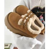 ダブルベルトボアムートンシューズ 厚底靴 | SUNSHINE CLOSET | 詳細画像13