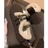 ダブルベルトボアムートンシューズ 厚底靴 | SUNSHINE CLOSET | 詳細画像16