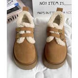 ダブルベルトボアムートンシューズ 厚底靴 | SUNSHINE CLOSET | 詳細画像17