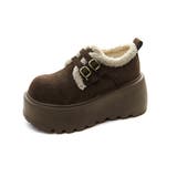 ダブルベルトボアムートンシューズ 厚底靴 | SUNSHINE CLOSET | 詳細画像23