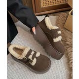 ダブルベルトボアムートンシューズ 厚底靴 | SUNSHINE CLOSET | 詳細画像7