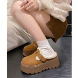 ボア厚底モカシンレディースサボサンダル冬 | SUNSHINE CLOSET | 詳細画像6