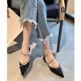 ポインテッドトゥパンプス ラインストーン | SUNSHINE CLOSET | 詳細画像1 