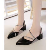 ポインテッドトゥパンプス ラインストーン | SUNSHINE CLOSET | 詳細画像13 