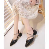 ポインテッドトゥパンプス ラインストーン | SUNSHINE CLOSET | 詳細画像2 